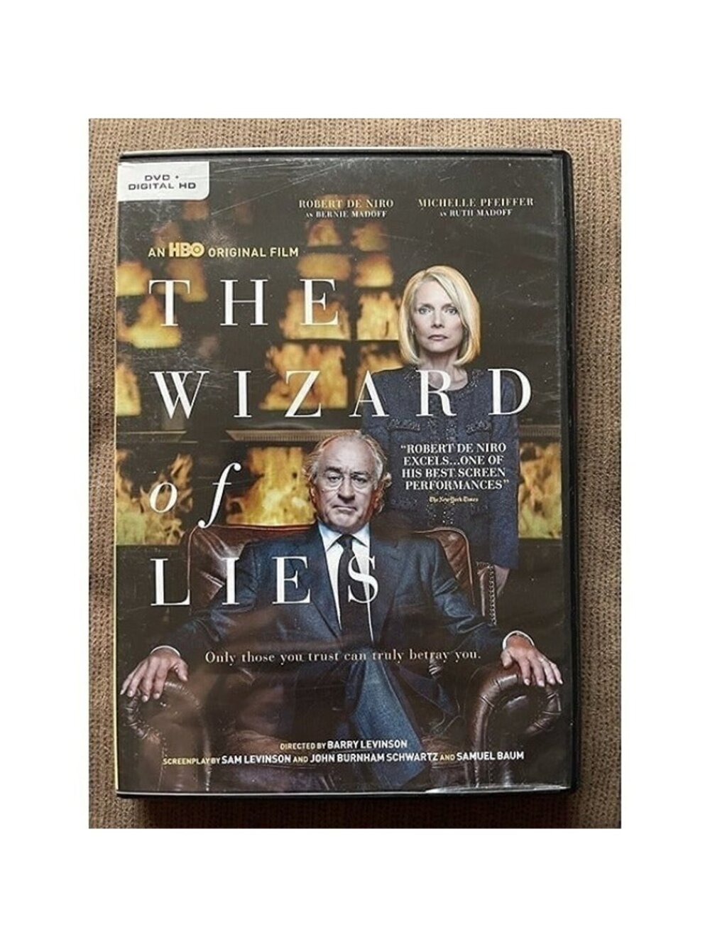 The Wizard Of Lies (DVD, 2020) Robert De Niro Michelle Pfeiffer No Digital